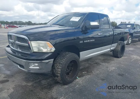 2012 Ram 1500 Laramie из США, поврежденный, VIN 1C6RD7JT9CS160987